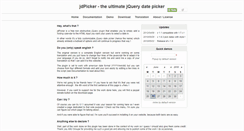 Desktop Screenshot of jdpicker.paulds.fr